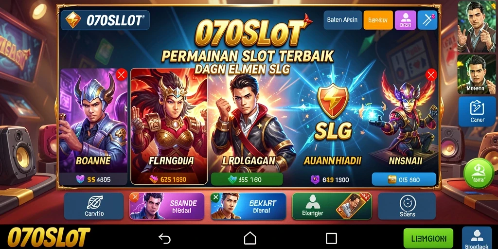 Tampilan gameplay yang mendebarkan di 070SLOT.