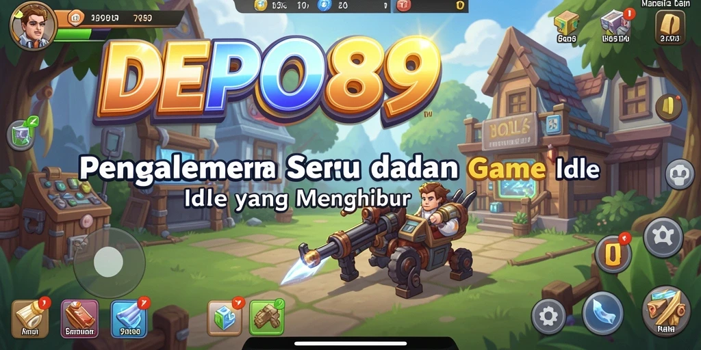 Screenshot permainan DEPO89 menampilkan mekanika Idle yang menarik.
