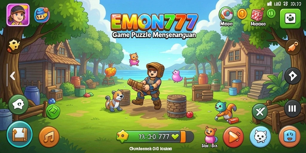 Gambar gameplay <strong>EMON777</strong> yang menarik dan penuh warna.