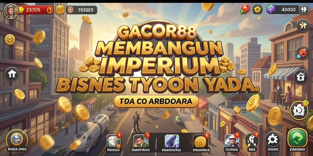 Gameplay GACOR88 yang memukau dengan elemen manajemen Tycoon.