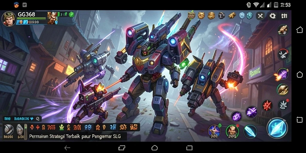Menampilkan gameplay SLG yang menarik dan strategis.