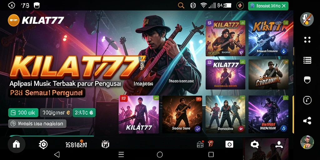 Tampilan gameplay KILAT77 dengan berbagai fitur menarik.