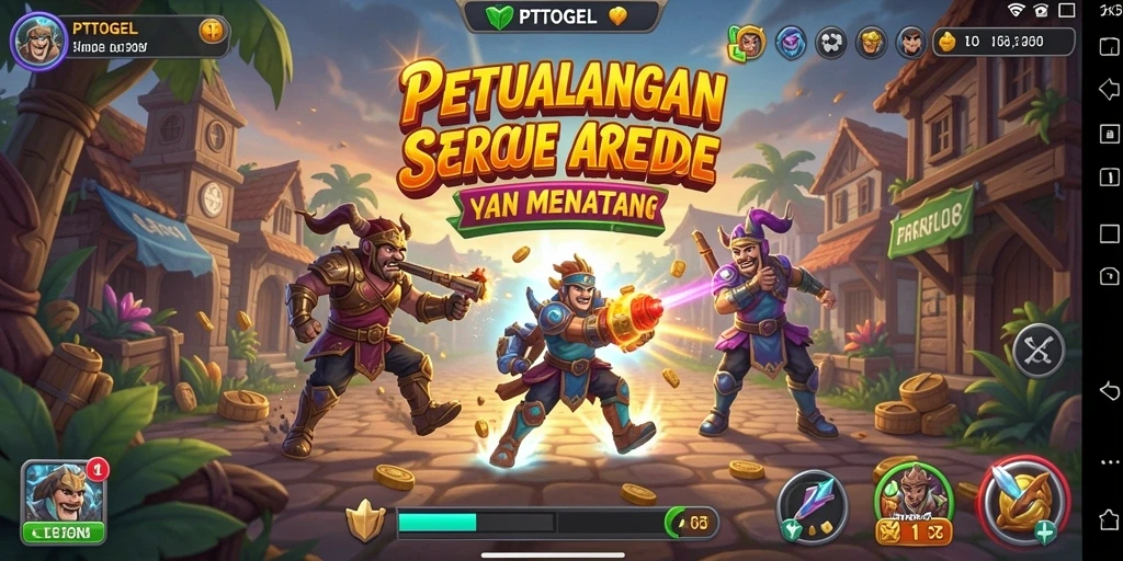 Menampilkan gameplay menantang dan seru di PTTOGEL.