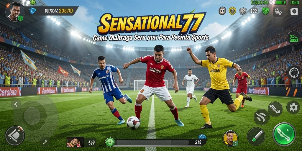 Tampilan gameplay SENSATIONAL77 yang menarik dan seru.
