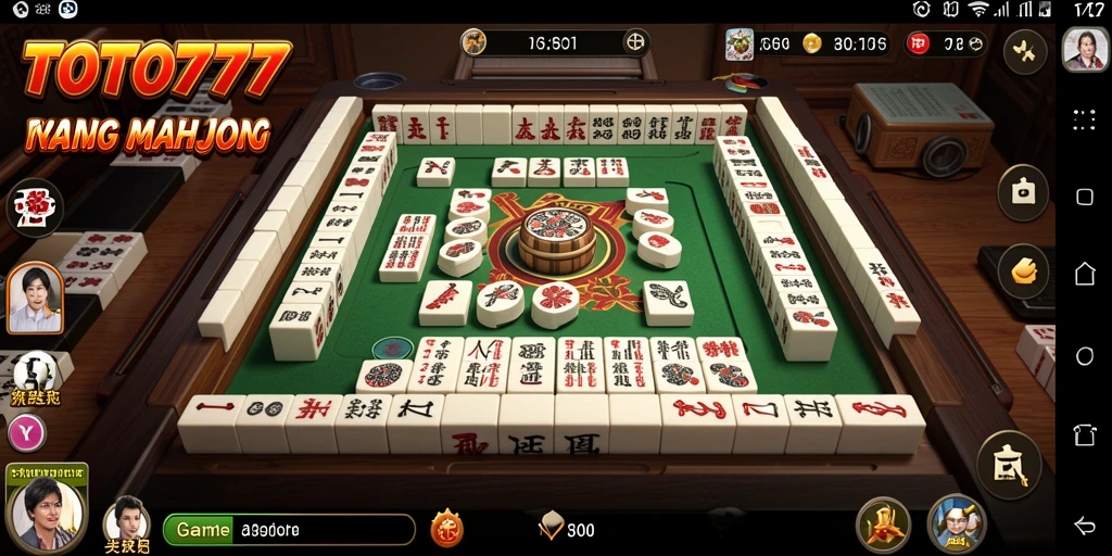 Screenshot TOTO777 menunjukkan gameplay Mahjong yang seru dan menarik.